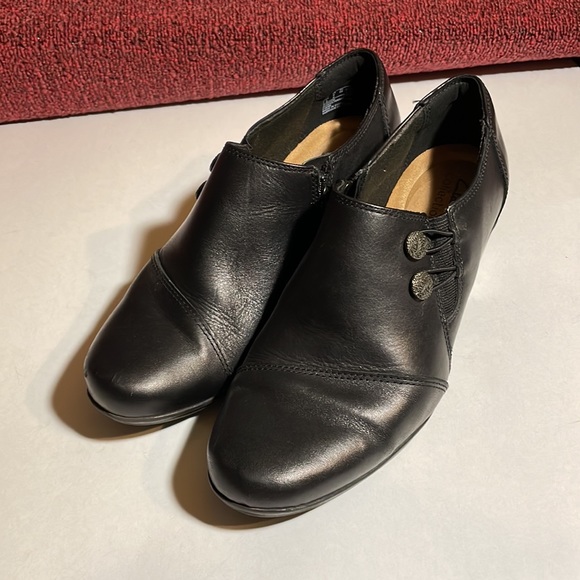 Clarks Shoes Clarks Faux Leather Uniform Office Wide Width Uniform